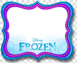 Free Frozen Printable Invitations  Labels Or Cards   Transparent Frozen Frame Png  Png Download