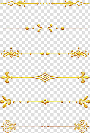 Golden Retro European Border Png And Psd   Gold Line Border Png  Transparent Png