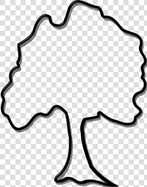 Baum Clipart Schwarz Weiß  HD Png Download