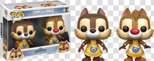 Chip  amp  Dale Pop Vinyl Figure 2 pack   Pop Figure Kingdom Hearts  HD Png Download