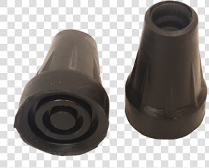 Crutch Or Cane Rubber Tips 2 Pack   Plastic  HD Png Download