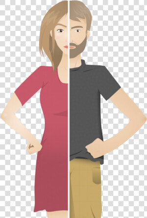 Man And Woman Vector Png   Png Download   Man And Woman Vector  Transparent Png