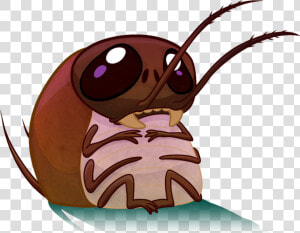 Funny Roach   Cartoon Roach  HD Png Download