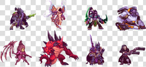 Blizzard blizzard Of The Stormrage winston  sarah Kerrigan kerrigan lich   Heroes Of The Storm Pixel Art  HD Png Download