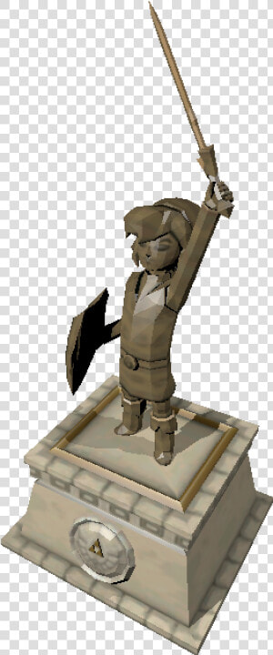 Download Zip Archive   Wind Waker Statue In Hyrule Castle  HD Png Download