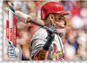 Yadier Molina 2020 Topps Series 1 Base Card Poster   Baseball Player  HD Png Download