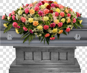 Carnation Casket Spray  HD Png Download