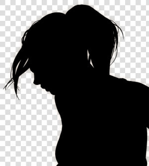 Girl Sad Silhouette Png   Sad Girl Silhouette Png  Transparent Png