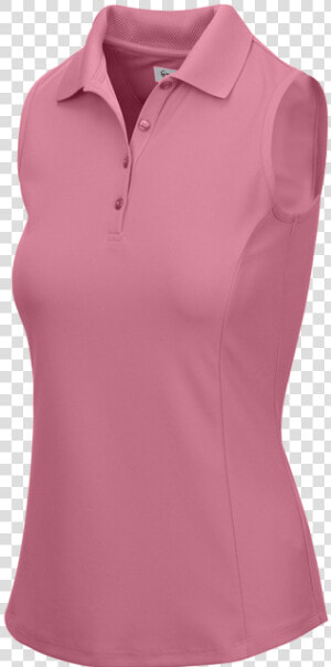 Pink Sky Title Pink Sky Width 150 Height   Adidas Ladies Sleeveless Golf Shirts  HD Png Download