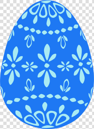 Easter Egg Free To Use Clipart   Easter Egg Clip Art Blue  HD Png Download