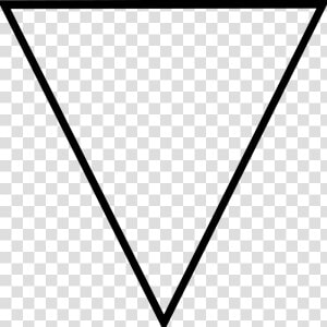 Transparent Upside Down Triangle  HD Png Download