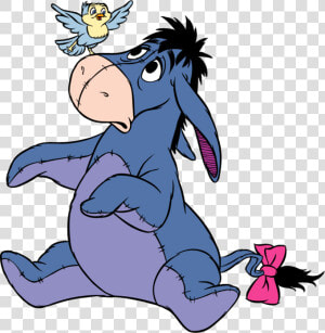 Winnie The Pooh Eeyore Png  Transparent Png