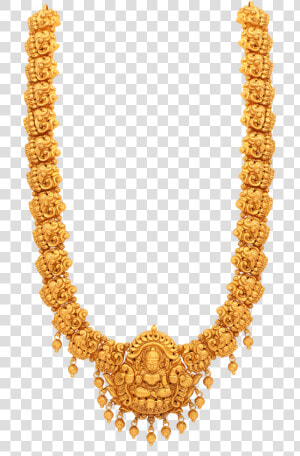 Antique Mahalakshmi Gold Haram   Gold Haram  HD Png Download