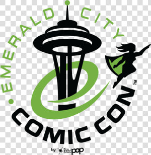 Emerald City Comic Con Logo  HD Png Download