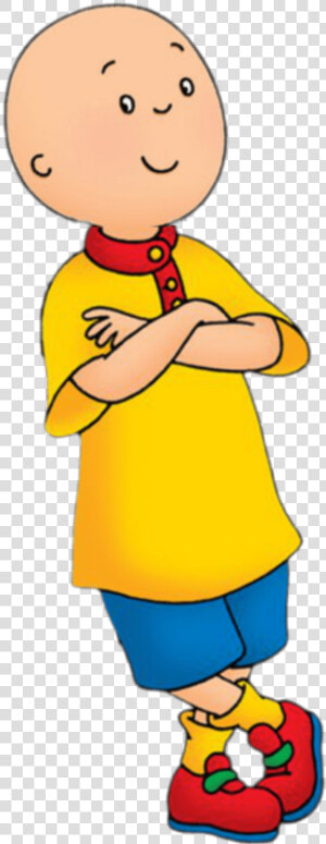 Cartoon Character Caillou   Png Download   Caillou With A Friend  Transparent Png