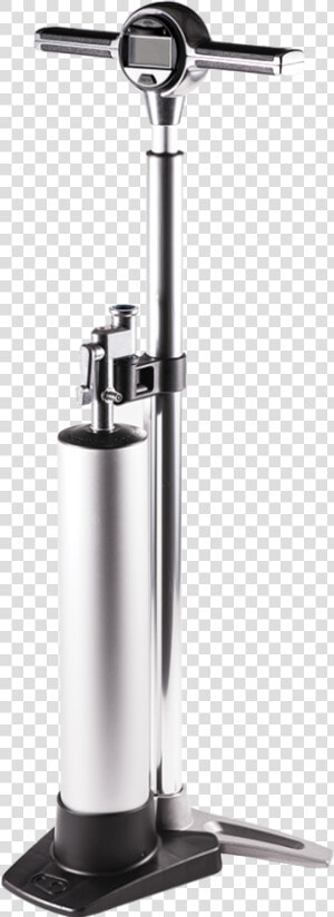 Silver   Crank Brothers Floor Pump  HD Png Download