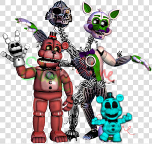 Fan Made Fnaf World Enemies  HD Png Download