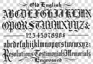 Hip Hop Fonts Png File Hd   Cursive Old English Calligraphy Fonts  Transparent Png