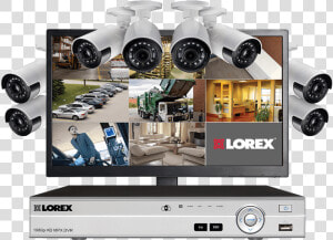 Security System With 8 Hd 1080p Ultra wide 160° Angle   Cctv Camera Set Png  Transparent Png