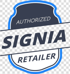 Signia Authorized Retailer   Label  HD Png Download