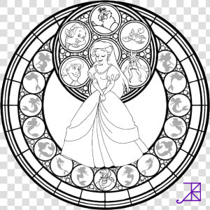 Stained Glass Coloring Pages Adult Coloring Page For   Stained Glass Line Art  HD Png Download