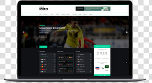 Paginas Deportivas Con Bootstrap  HD Png Download