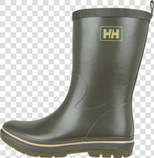 Green Rubber Boots Helly Hansen  HD Png Download