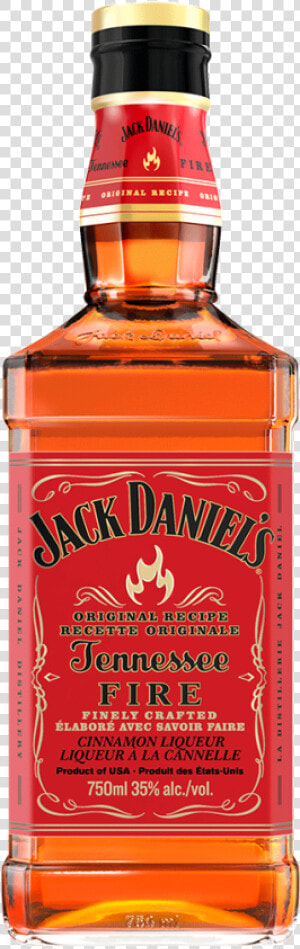 Jack Daniels Tennessee Fire Cinnamon Liqueur 750 Ml   Jack Daniel Fire Prix  HD Png Download