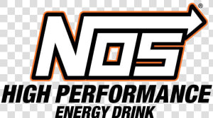 Nos High Performance Energy Drink Logo  HD Png Download