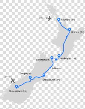 Road Trip From Christchurch To Wellington  HD Png Download