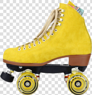 Moxi Yellow Roller Skates  HD Png Download