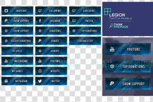 Legion Panels     Twitch Top Donator Panel  HD Png Download