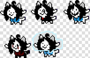 Au Temmie Pixel Art  HD Png Download