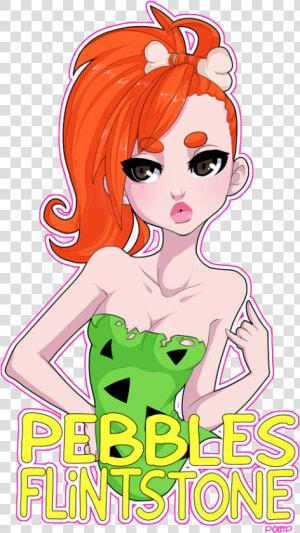 Pebbles Flintstone   Pebbles Flintstone Fanart  HD Png Download