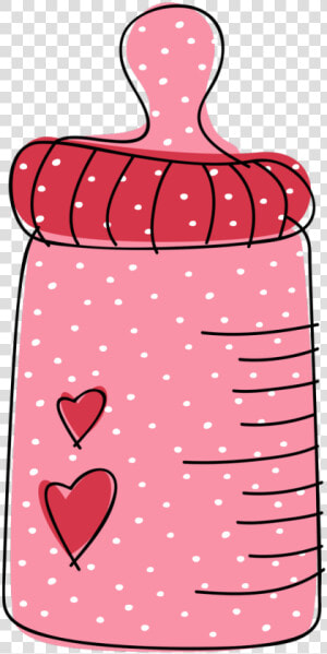 Baby Bottle Clipart   Pink Baby Bottle Clipart  HD Png Download