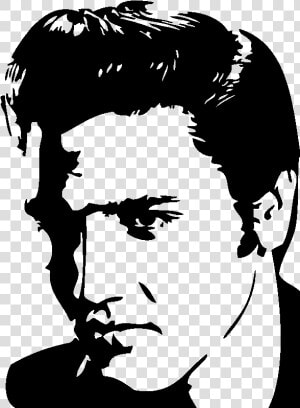 Sticker Portrait Elvis Presley Ambiance Sticker Si  HD Png Download