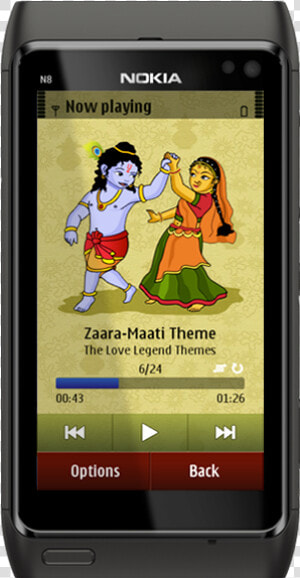 Bal Krishna Theme   Nokia N8 Dark Grey  HD Png Download