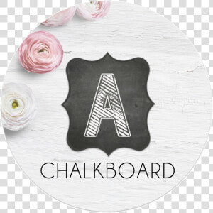 Chalkboard Banner Letters   Fancy Printable Banner Letters  HD Png Download