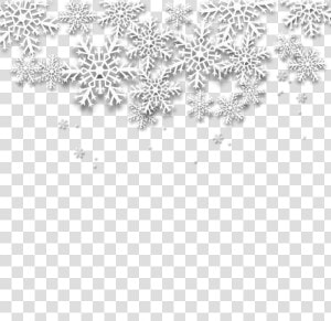  ftestickers  snow  snowflakes  border  aesthetic  transparent  HD Png Download