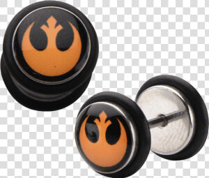 Star Wars Rebel Alliance Screw Back Earrings   Rebel Alliance  HD Png Download