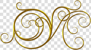 Gold Flourish Divider Free Picture   Gold Flourish  HD Png Download