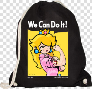 Transparent Gamer Girl Png   Princess Peach We Can Do  Png Download