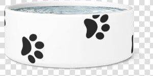 Load Image Into Gallery Viewer  Paw Print Dog Bowl   Walking Paw Prints Svg  HD Png Download