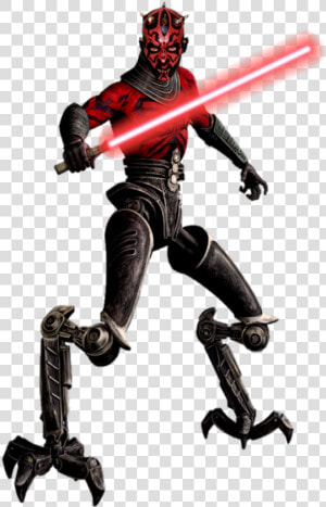 Star Wars Cyborg Maul  HD Png Download