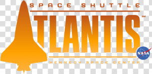 Atlantis logo   Space Shuttle Atlantis Logo  HD Png Download