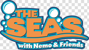 Epcot The Seas With Nemo  amp  Friends Logo  HD Png Download