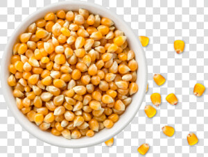 Popcorn Kernels In Bowl  HD Png Download