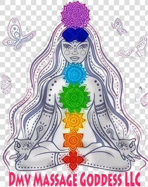 Massage Goddess Logo1   Chakra Goddess  HD Png Download