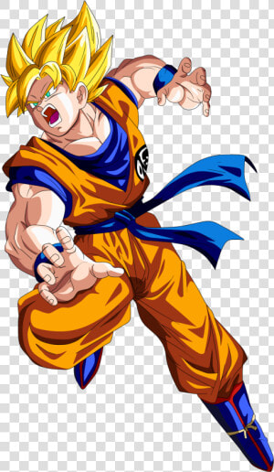 Goku Ssj By Supergoku37   Goku Ssj Dbs  HD Png Download