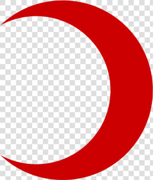 Crescent Transparent Red   Red Crescent Moon Vector  HD Png Download